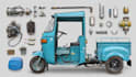 design e rickshaw, e auto, and electric vehicle components