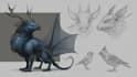 draw fantasy creatures and custom monster illustration