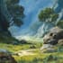 craft stunning 2d concept art and digital illustrations