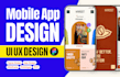 do mobile app design with figma UI UX design, app design