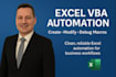 create, modify, and debug excel vba macros and automations