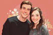 do cartoon disney couple portrait