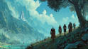 create a fantasy illustration