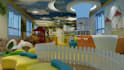 redesign modern kids playroom, safe and fun 3d interior visualization rendering