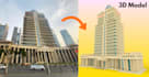 convert real life buildings into optimized 3d models for unreal engine, cesium