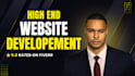 design a high end saas or startup website