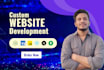 do website and application development as a full stack expert,  HTML CSS react