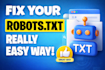 fix XML sitemap google console issue, fix robot txt issues crawlability SEO bugs