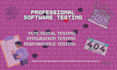 provide professional manual software testing of applications