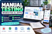 manually test your web and app