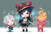 draw a cute chibi character