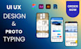 do website ui ux design, app ui ux design