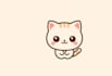 design a cute kawaii cartoon mascot logo