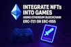 integrate blockchain and nfts into your unity or unreal engine game