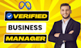 create a fresh immortal facebook business manager, ads account, fb ads manager