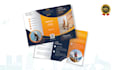 create professional trifold brochure and flyer