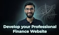 develop a professional finance website