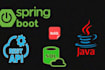 develop rest service microservices in java and spring boot