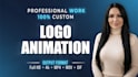 create professional custom 2d logo animation