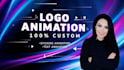 create a professional logo animation, intro and outro video