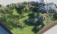 design 3d terrain landscape game environment level for unity and unreal engine