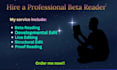 beta read fantasy novel