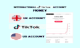 create and set up USA UK account