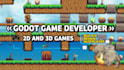 build 2d 3d online multiplayer game html5 web game and fix bugs in godot engine