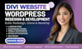 build divi wordpress website, redesign divi website and divi 5