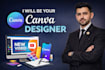create canva social media templates and graphic designs