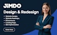 design german jimdo website, redesign deutsch jouwweb webador wordpress website