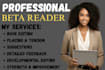be your beta reader, romance beta reader, horror, fantasy, erotic beta reading