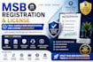 register msb, mtl, fintrac, fca, or emi license with full compliance