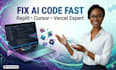 vibe coding expert with replit, cursor, windsurf, base44, vercel, claude code ai