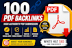 create 100 high quality PDF submission top document sites