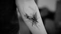 custom an abstract black tattoo design