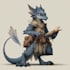 make fantasy or dnd party illustration