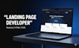 build landing pages in react or HTML and CSS