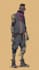 make cyberpunk character art