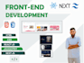 do responsive react js website with HTML CSS  javascript