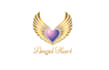 design unique angel hart logo