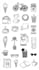 draw line art vector icons illustration doodles
