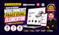 design or redesign woocommerce pages using elementor