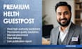 do a premium guest post on a health website