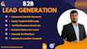 do b2b lead generation and linkedin lead research