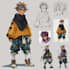 design a game character