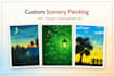 creat hand drawn art and painting