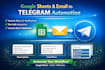 build a telegram bot and integrate google sheets and  email to telegram