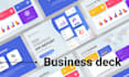 design a professional pitch deck business saas presentations