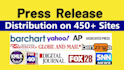 do professional press release distribution and press release writing
